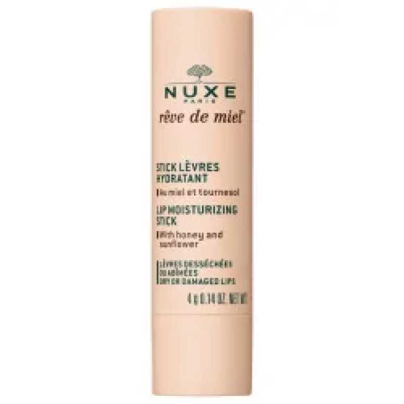 NUXE REVE DE MIEL STICK LEVRES HYDRATANT 4g Levres Dessechees Ou Gercees