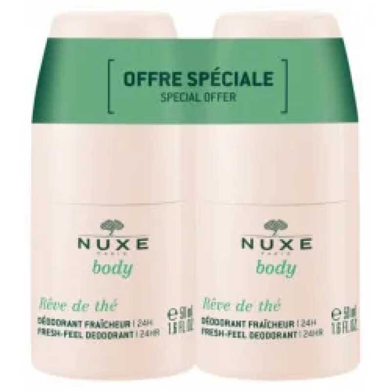 NUXE Reve de The - Duo Deodorant fraicheur 2 x 50ml