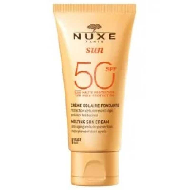 NUXE SUN CREME FONDANTE HAUTE PROTECTION SPF 50 AUX FLEURS D'EAU ET DE SOLEIL 50 ML