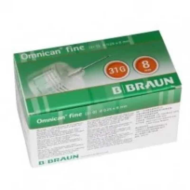OMNICAN FINE Aiguilles Pour Stylos Injecteurs D Insuline (8 Mm)