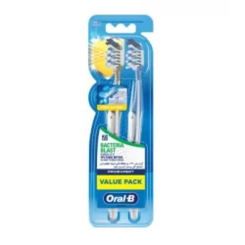 Oral-B BROSSE A DENTS pro expert plaque bacterienne medium 1+1 pack