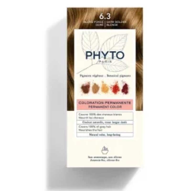 PHYTO COLORATION 6.3 BLOND FONCE DORE