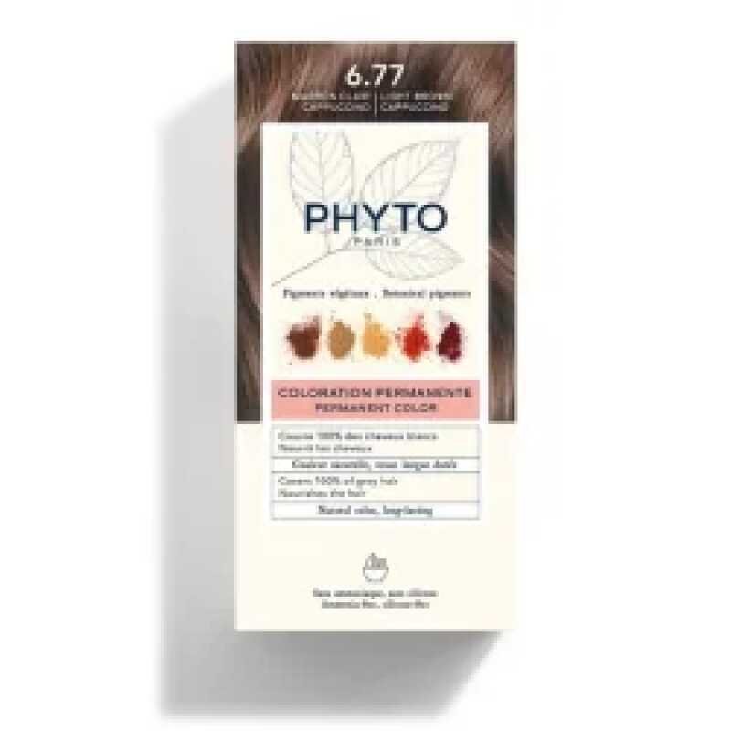 PHYTO COLORATION 6.77 MARRON CLAIR