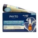 PHYTO SET PHYTOCYANE TRAITEMENT ANTICHUTE HOMME CHUTE PROGRESSIVE + SHAMPOING 100ML OFFERT
