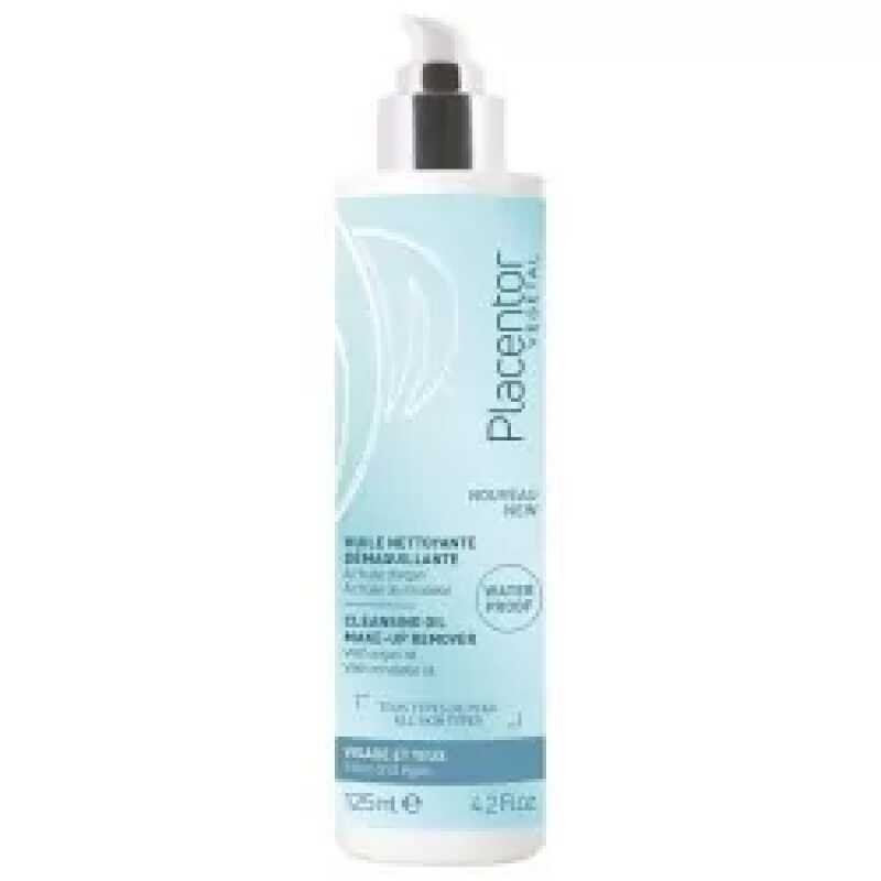 PLACENTOR  Huile nettoyante demaquillante visage et yeux 125ml