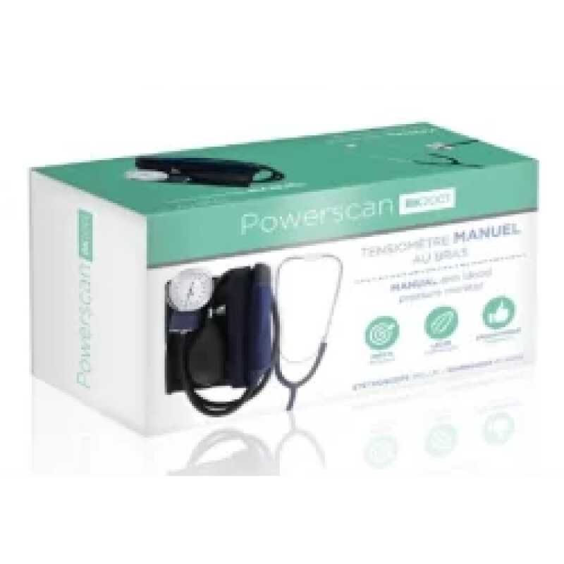 Powerscan Tensiometre manuel au bras BK2001 +stethoscope