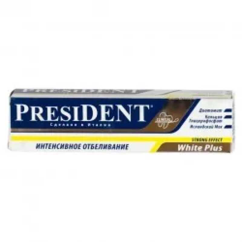 PRESIDENT WHITE PLUS DENTIFRICE DE 30 ML