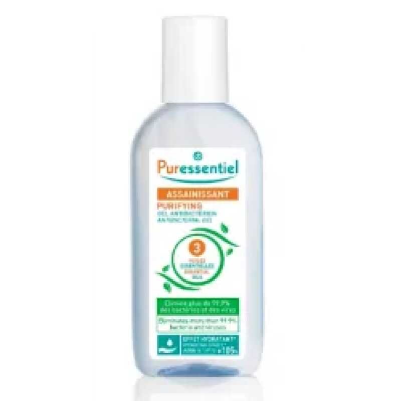 Puressentiel Gel antibacterien assainissant 3 HE -80ml