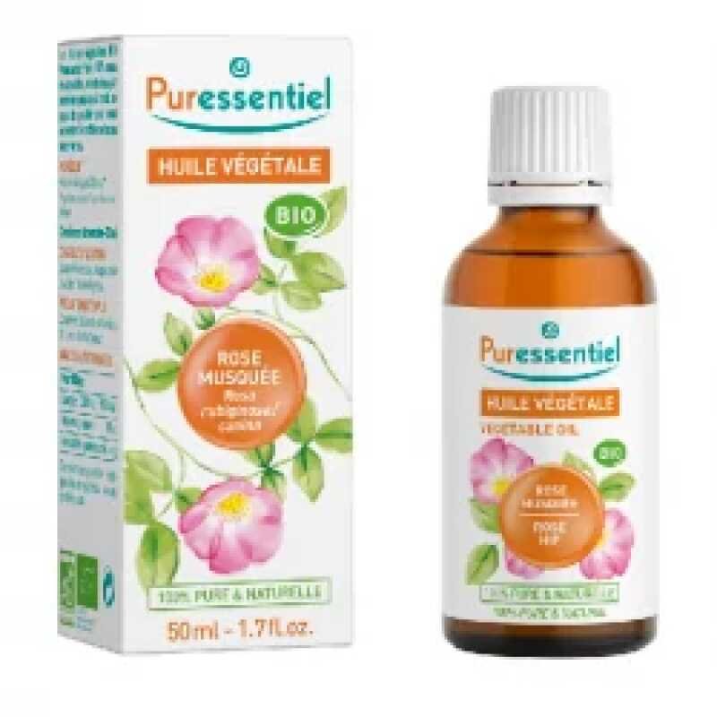 Puressentiel Huile vegetale rose musquee bio 50ml