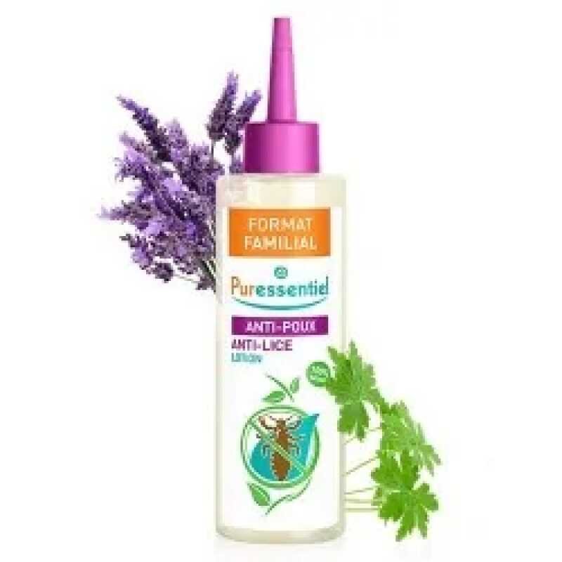 Puressentiel Lotion anti-poux avec peigne format familial-200 + PEIGNE ml