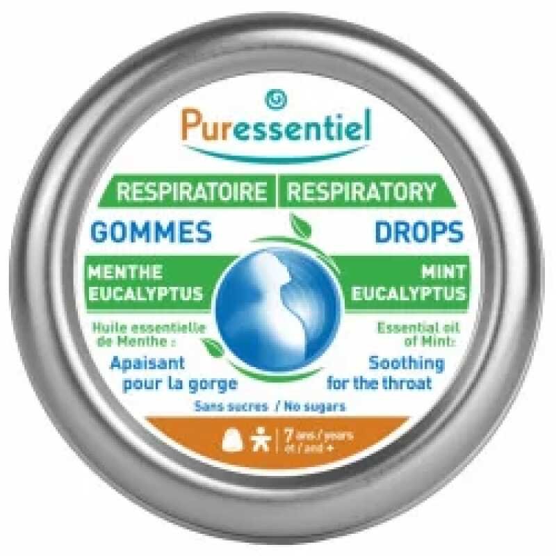 PURESSENTIEL RESPIR GOMMES ADOUCISSANTES 45 GR