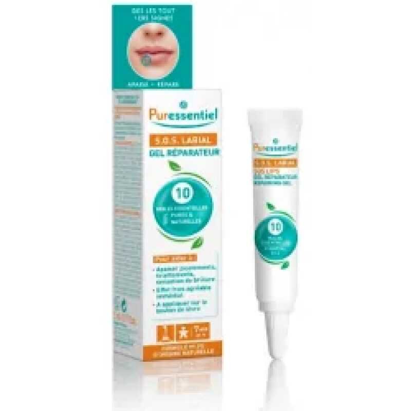 Puressentiel SOS labial gel reparateur 10 HE -5 ml