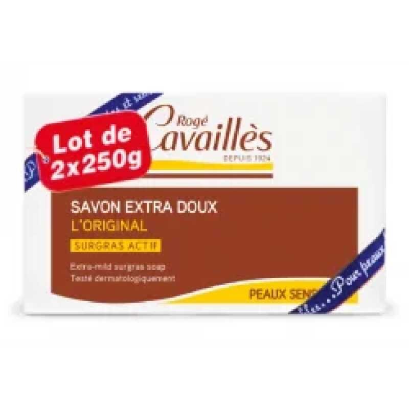 ROGE CAVAILLES SAVON SURGRAS EXTRA DOUX 250G X2