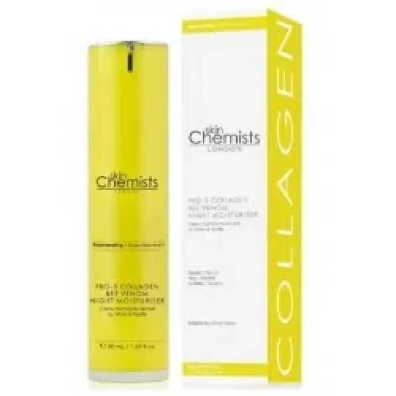 SkinChemists Creme Hydratante De Nuit Au Collagene Et Au Venin D’Abeille Pro-5 50ml