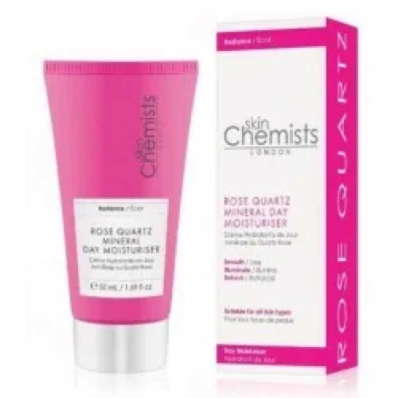SkinChemists Soin Hydratant Anti-Age De Jour Au Quartz Rose 50ml