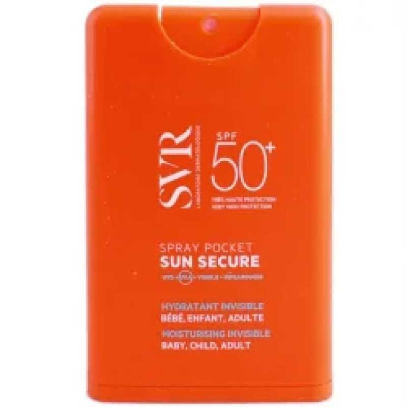 SVR SUN SECURE HYDRATANT INVISIBLE SPF 50+ SPRAY POCKET 20 ML