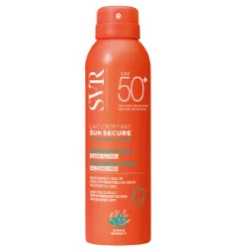 SVR SUN SECURE LAIT CREPITANT INVISIBLE spf50+ 200ML