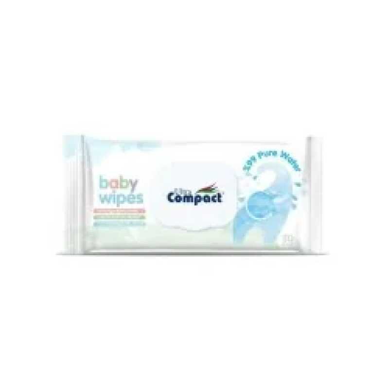 Ultra Compact Lingette Bebe 99% Eau Pure 50 unites