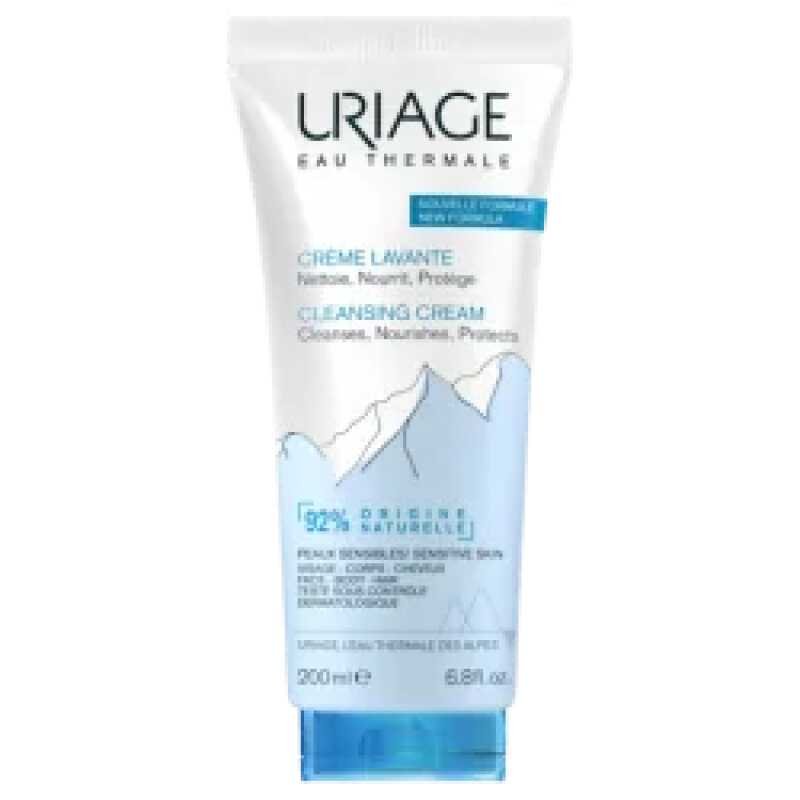 URIAGE CREME LAVANTE 200ml Surgras Moussant Sans Savon