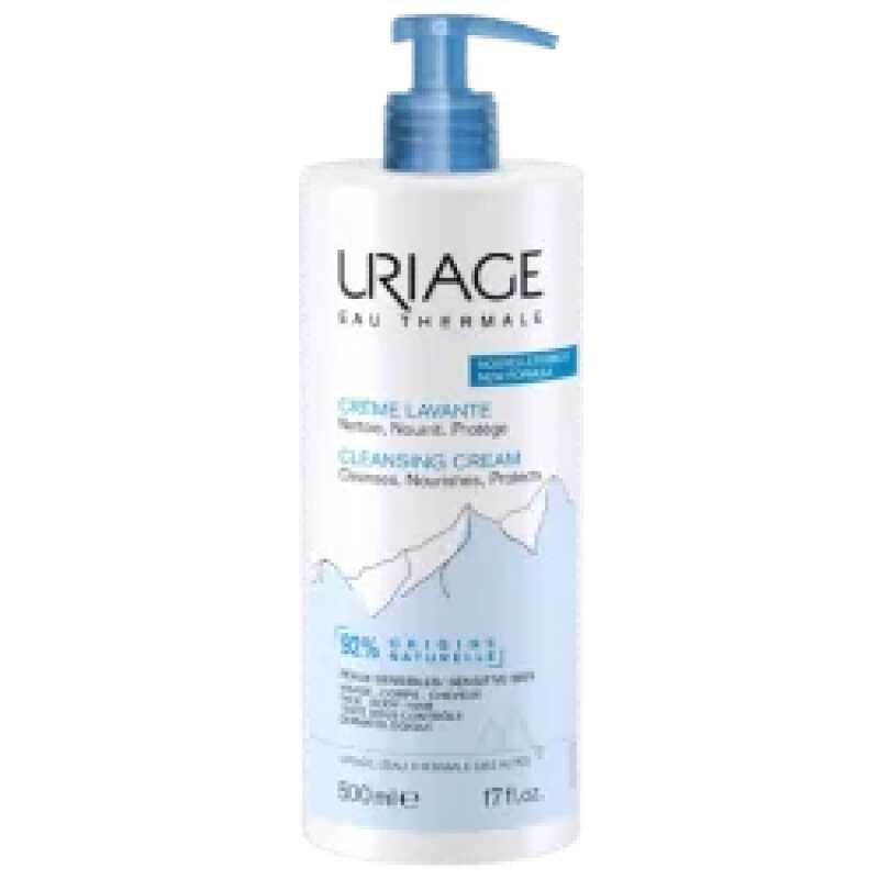 URIAGE CREME LAVANTE 500ml Surgras Moussant Sans Savon