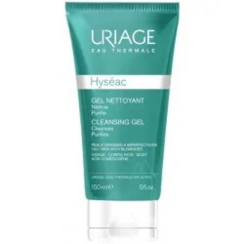 URIAGE HYSEAC GEL NETTOYANT 150ml Nettoie - Purifie - Assainit