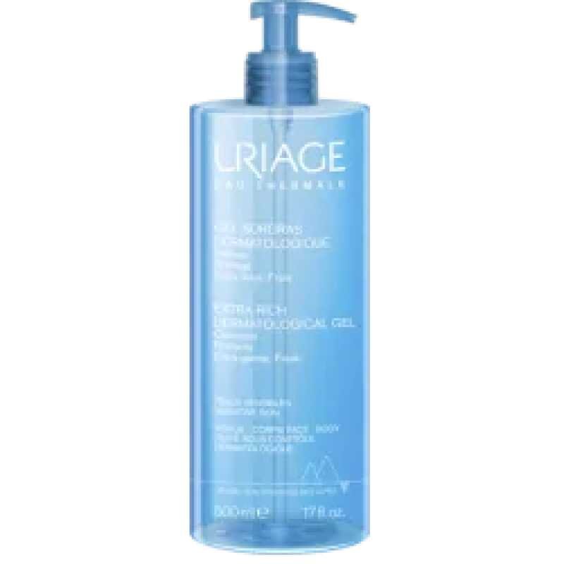 URIAGE GEL SURGRAS LIQUIDE DERMATOLOGIQUE 500ml Gel Nettoyant Moussant Sans Savon