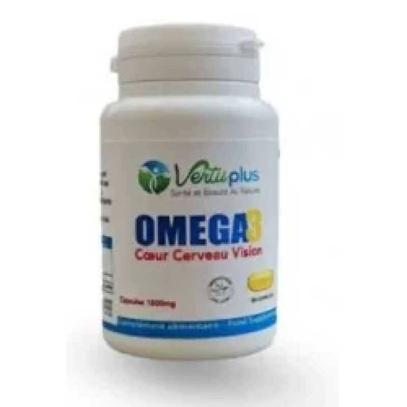 VERTU PLUS OMEGA 3 1000mg 50 CAPSULES