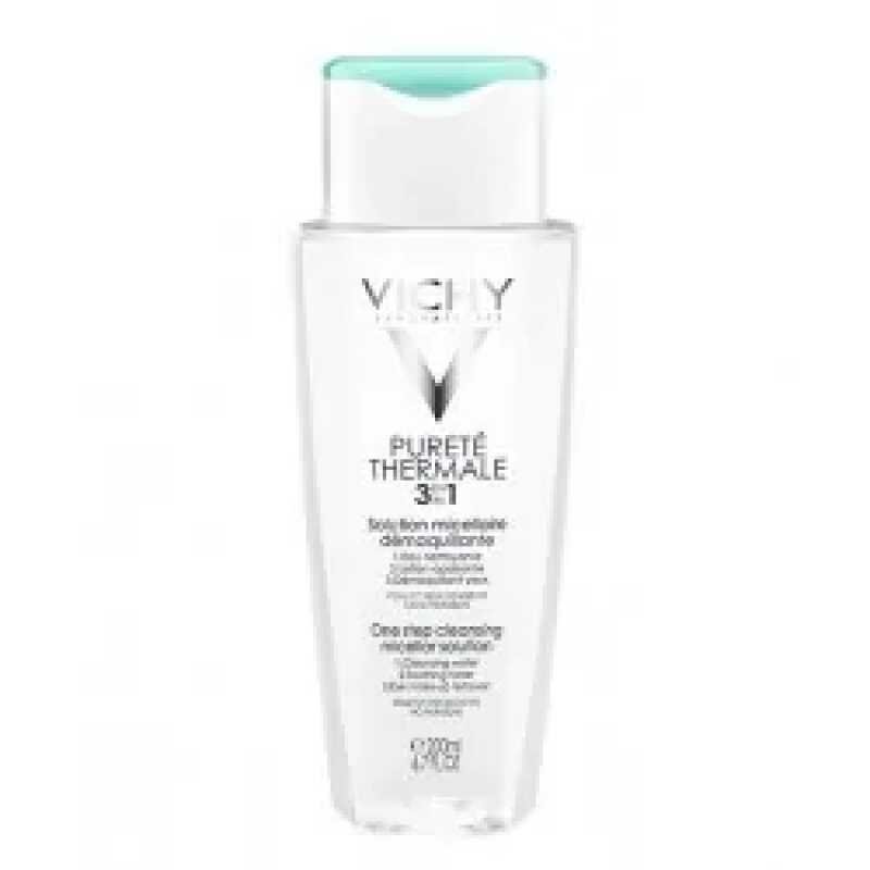 VICHY PURETE THERMALE SOLUTION MICELLAIRE 3EN1DEMAQUILLANTE 200ML