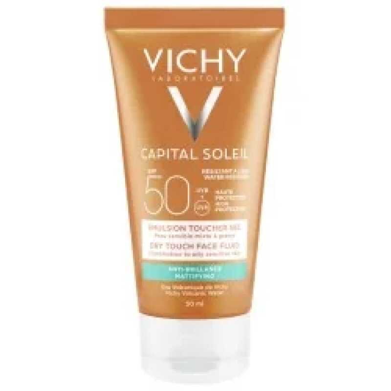 VICHY Capital Soleil EMULSION ANTI-BRILLANCE TOUCHER SEC SPF 50