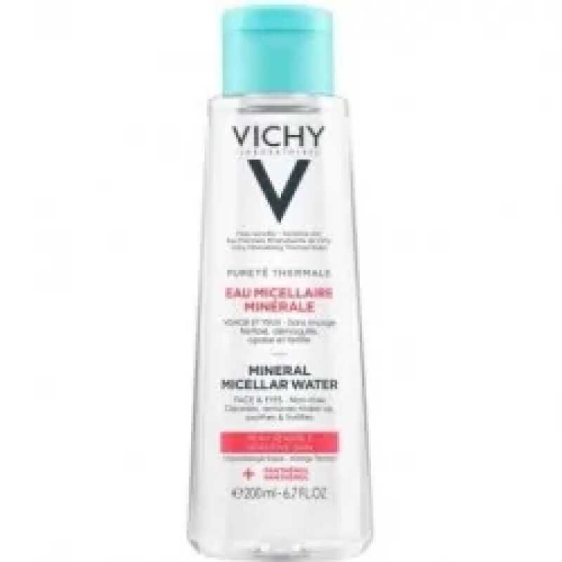 VICHY PURETE THERMALE EAU MICELLAIRE MINERALE PEAU SENSIBLE 200ML